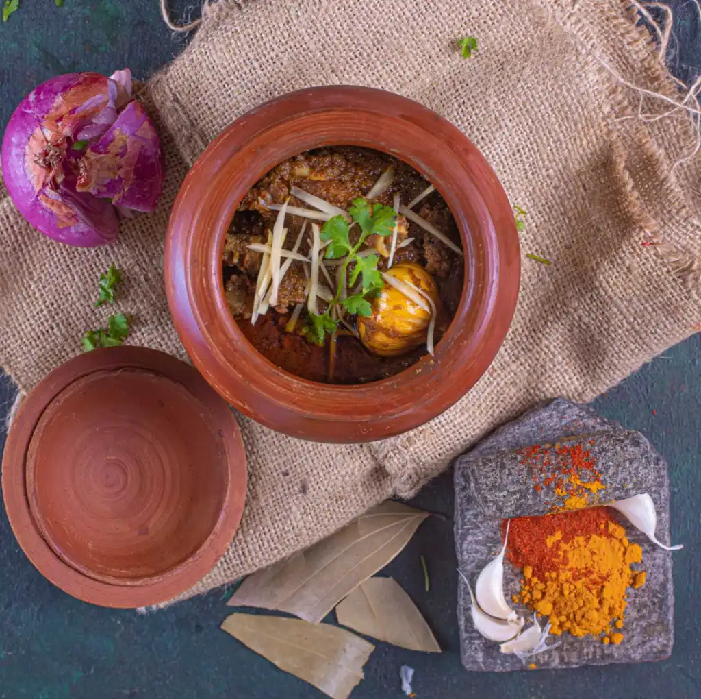 Mutton Katiya with Basmati Rice 