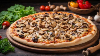 Mushroom Pizza